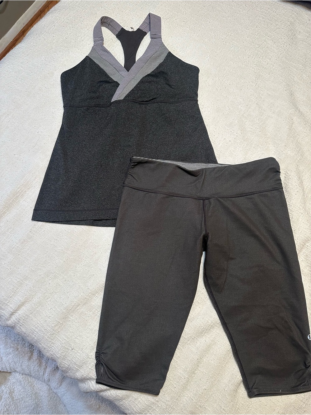 Lululemon Tank and Capri Set
